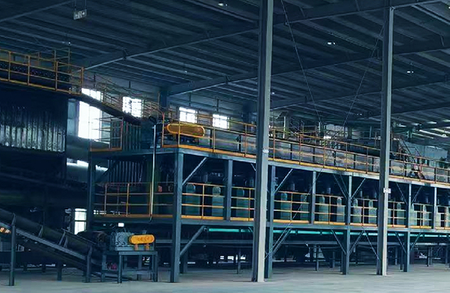 48 Sets Extruders Production Line installation site