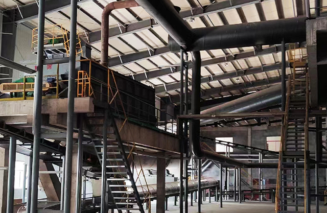 Industrial fertilizer production line project installation