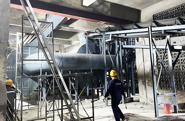 Upgraded fertilizer production line for NPK granulation