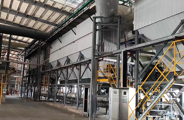 Complete fertilizer production line for NPK granulation project